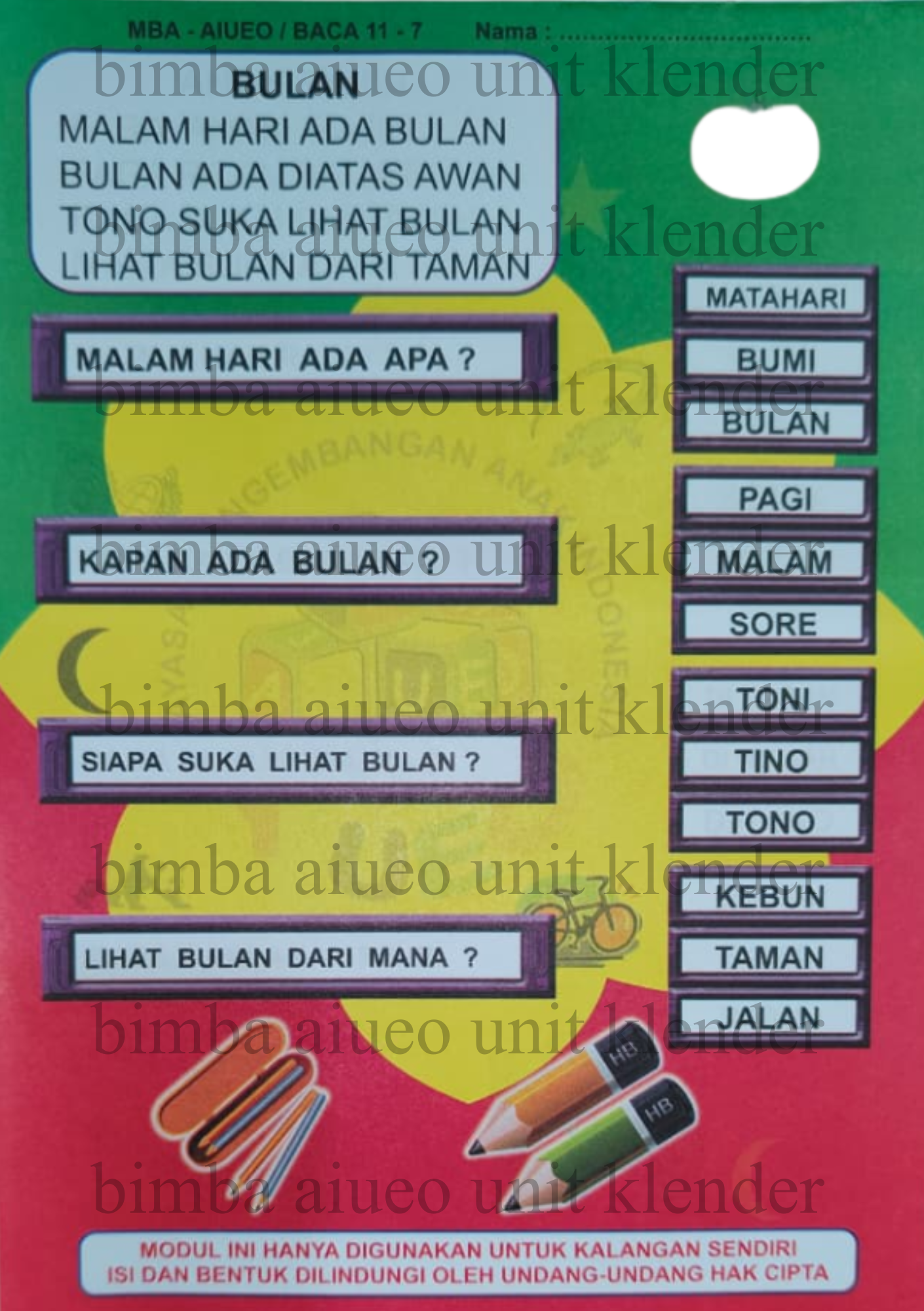 Modul Baca 11