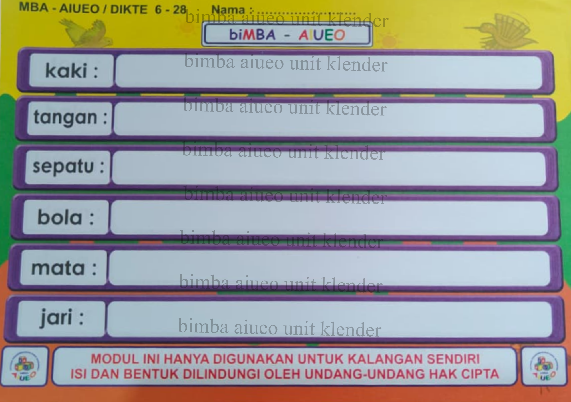 Modul Dikte 6